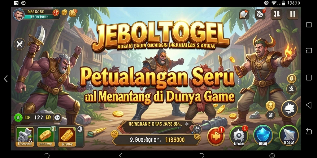 Gameplay seru JEBOLTOGEL yang penuh petualangan.