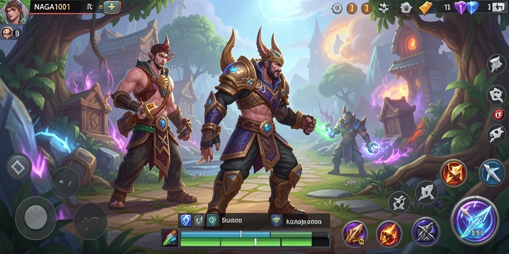 Tampilan gameplay NAGA1001 yang menegangkan dan penuh aksi.