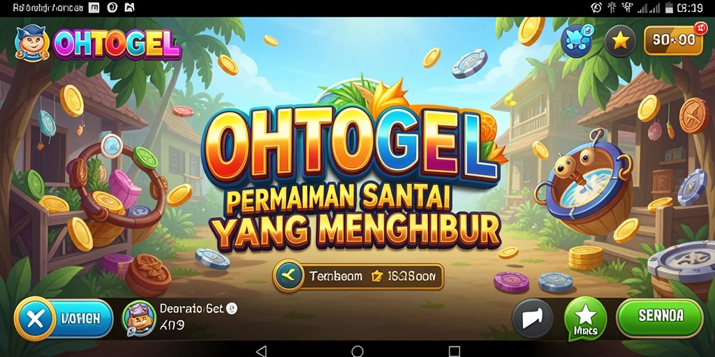 Tampilan gameplay OHTOGEL yang menarik dan penuh warna.