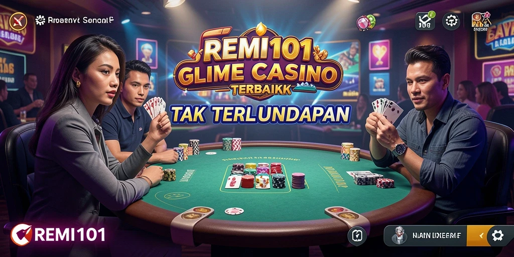 Tampilan gameplay Live Casino yang menarik di REMI101.